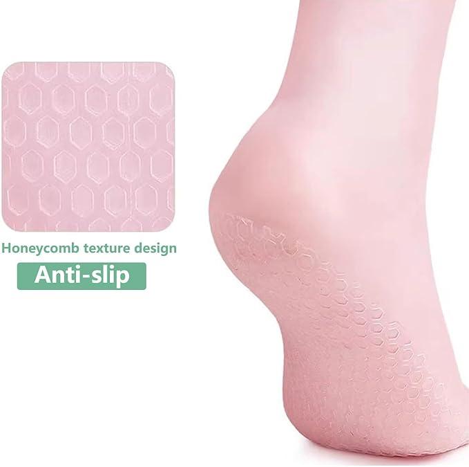 Moisturizing Silicone Gel Socks – Cracked Heel & Dry Foot Repair