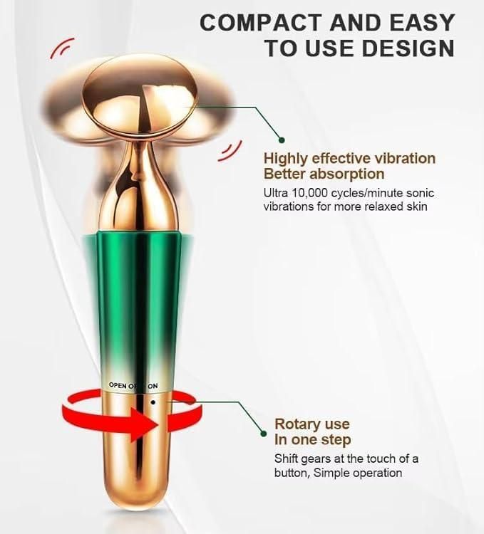 3-in-1 Multifunctional Electric Facial Massager & Skin Cleanser Beauty Device