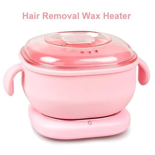 Electric Hair Removal Wax Heater – Pink Wax Melting Pot for Home Salon Use