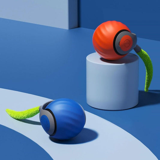 Pack of 2 Smart Rolling Ball Pet Toy – Interactive Cat & Dog Entertainer