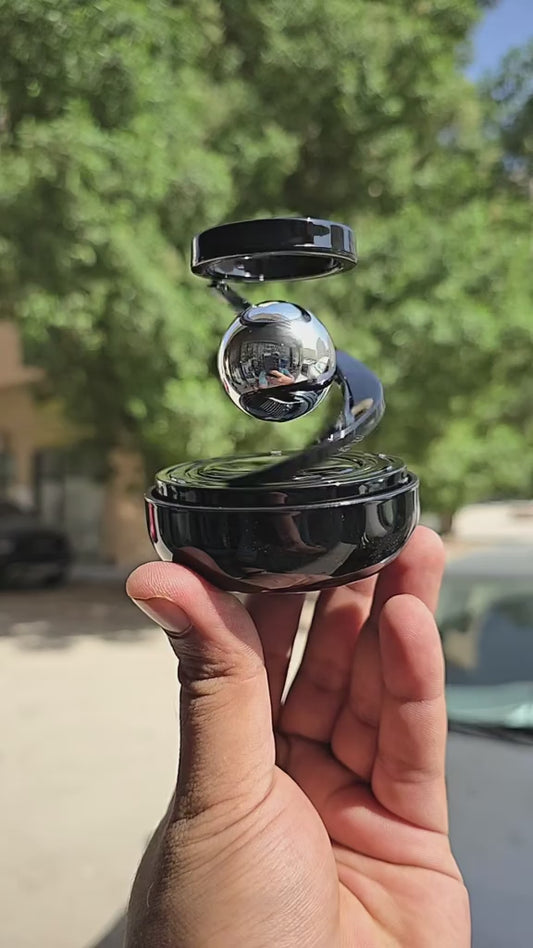 Solar Powered Rotating Car Diffusers